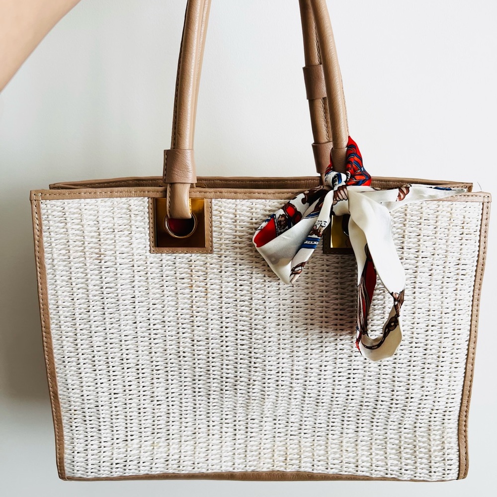 Beautiful Italian summer tote bag